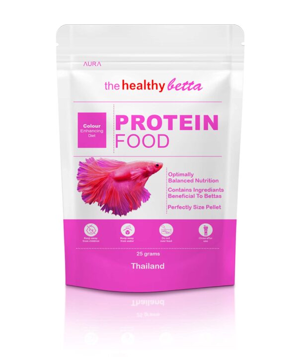 Aura The Healthy Betta Protein Food - 25G