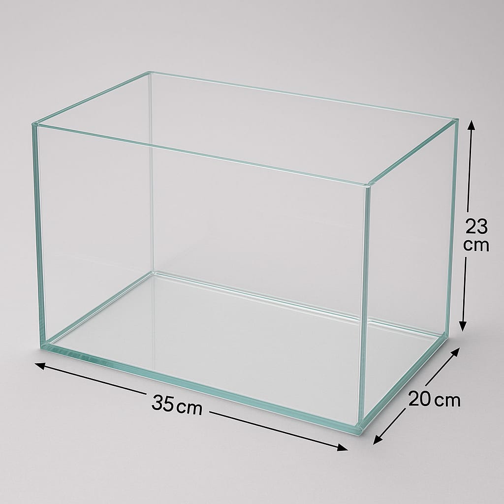Ultra Clear Premium Aquarium – 35cm x 20cm x 23cm
